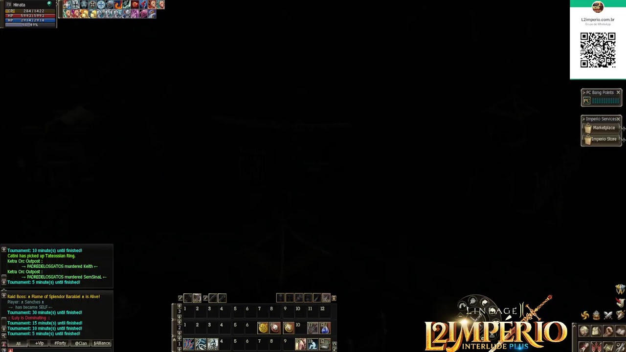 Lineage 2 Abertura do L2imperio.com.br 02/12/2024