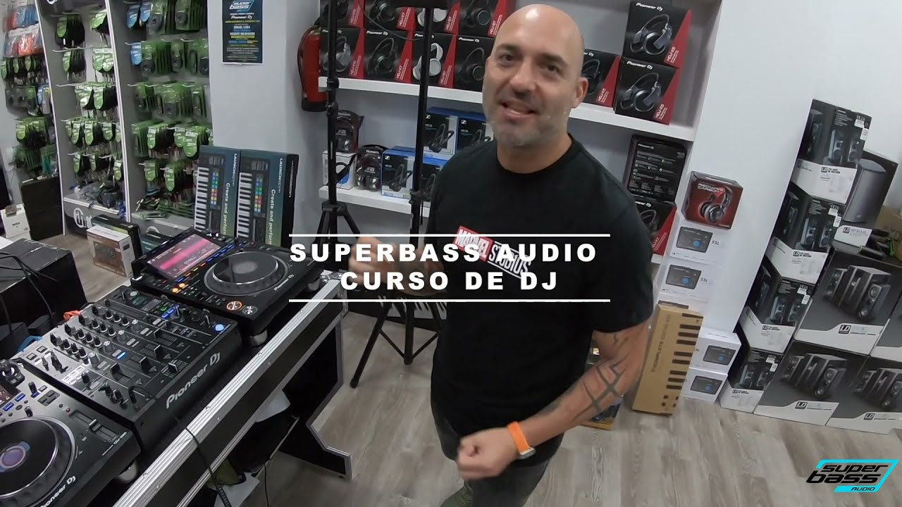 Informacion sobre los cursos de DJ presenciales Superbass Audio