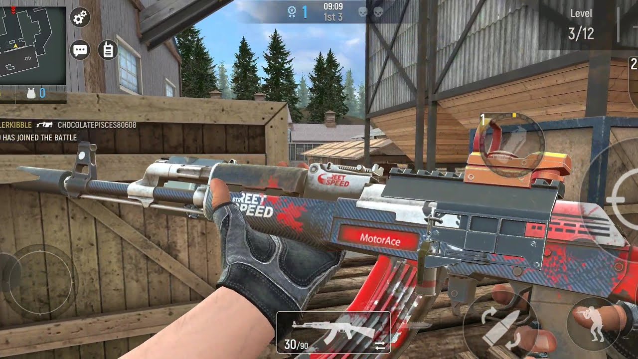 PERFECT score ARMSRACE #1/ AK-47 + maxed ARSENAL [23KILL/ 0 Death] / MODERN OPS