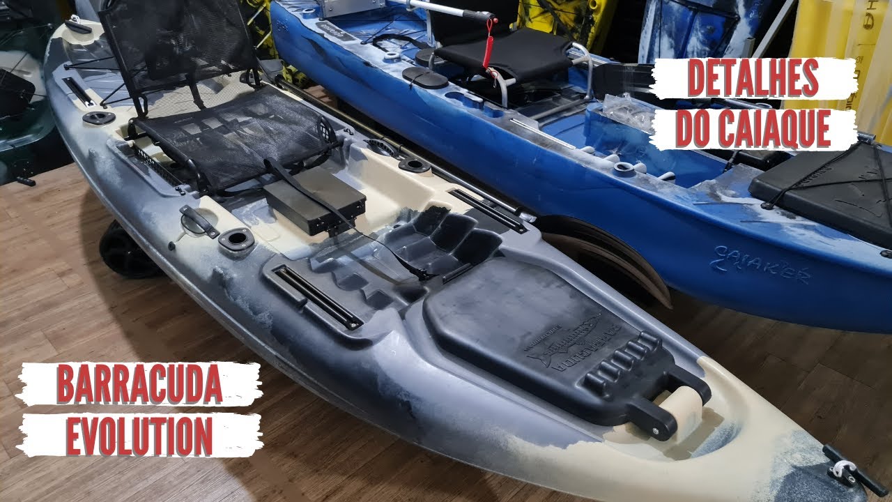 Caiaque Barracuda Evolution Lontras REVIEW
