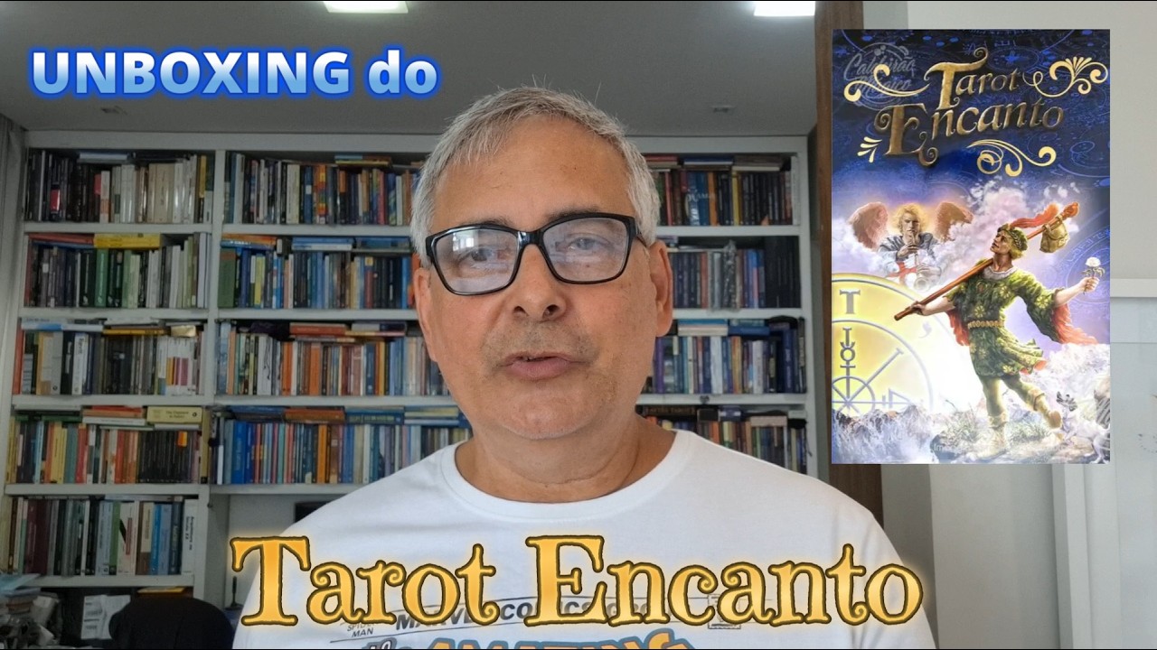 UNBOXING: TAR&Ocirc; ENCANTO e 2 livros de JAMES HILLMAN