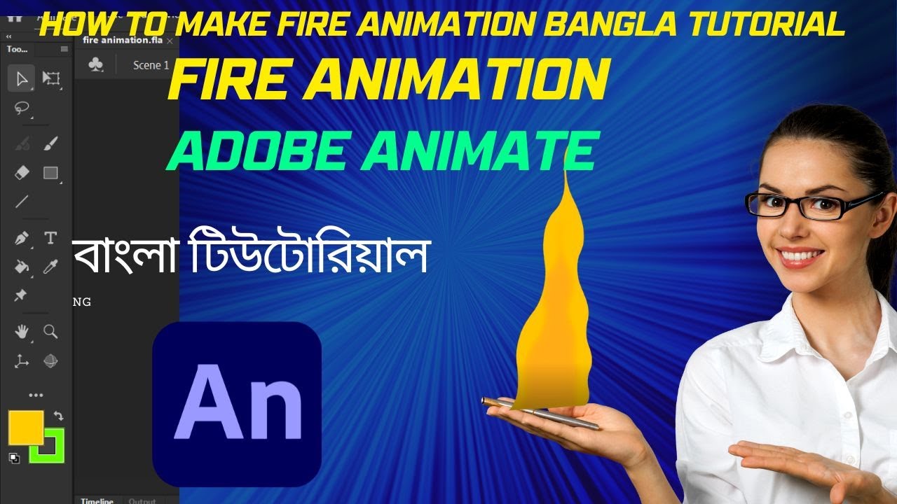 NEW Fire Animation Tutorial: How To Animate Fire Effects in Adobe Animate!
