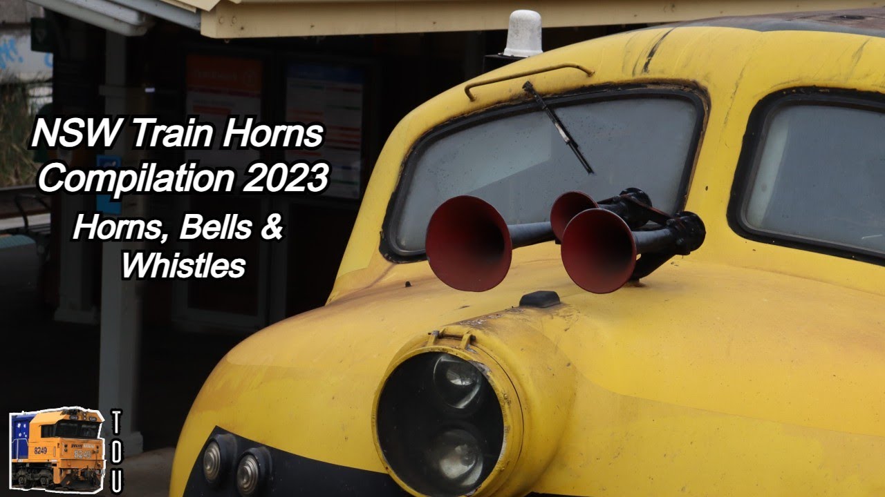 NSW Train Horns Compilation 2023 | Australian Train Horns