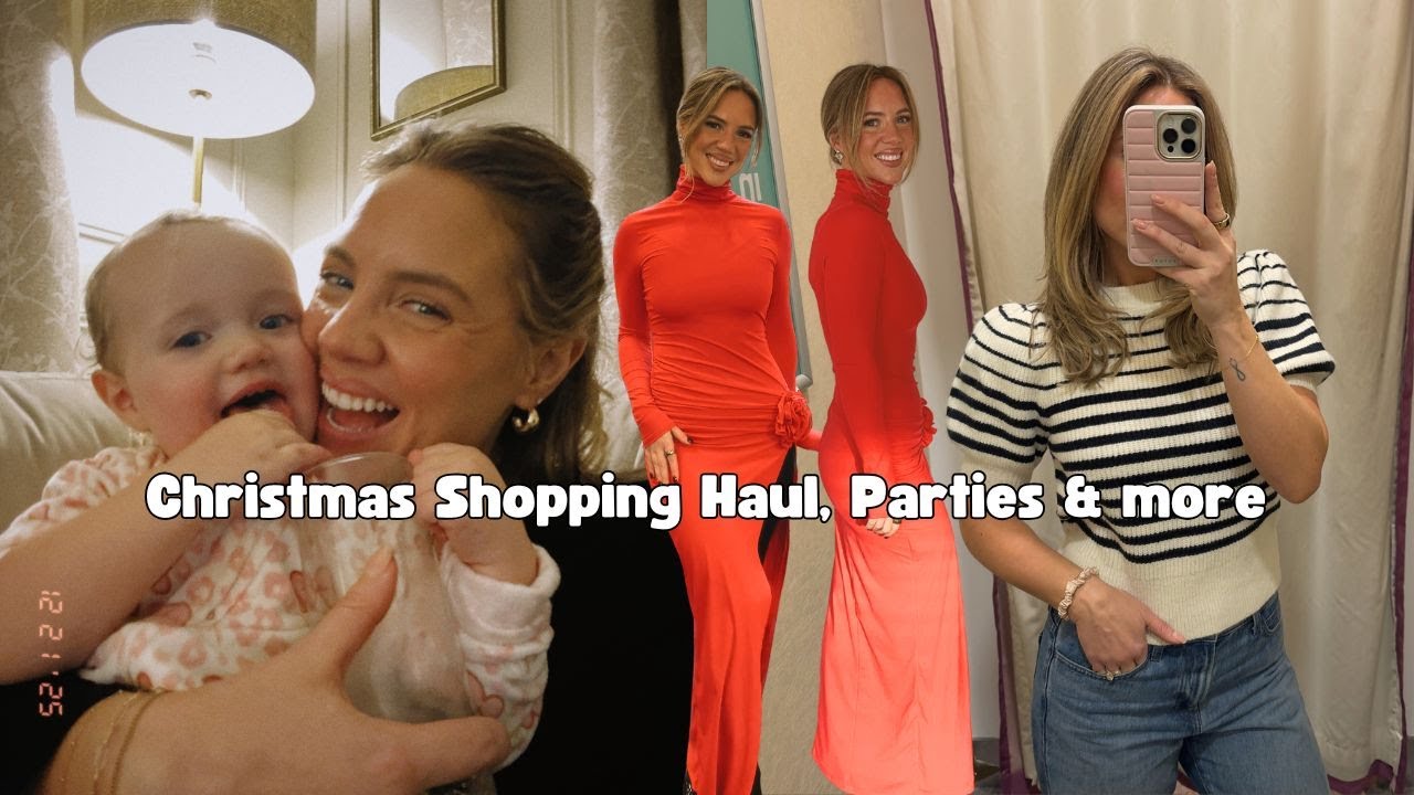 Christmas Try On, Stocking Haul, Parties & More! Elanna Pecherle
