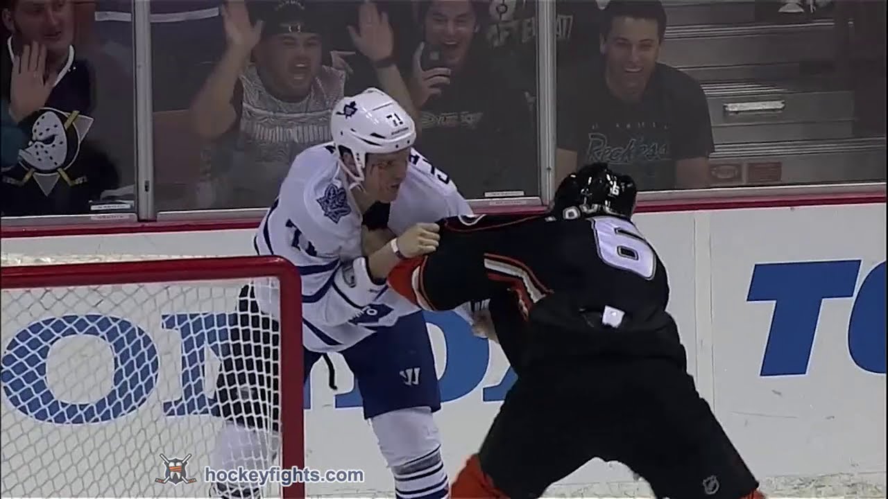 David Clarkson vs Ben Lovejoy Mar 10, 2014