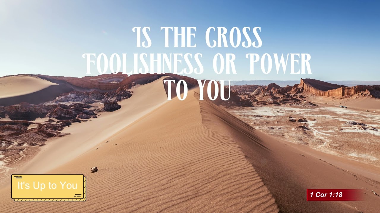 Foolishness or Power 