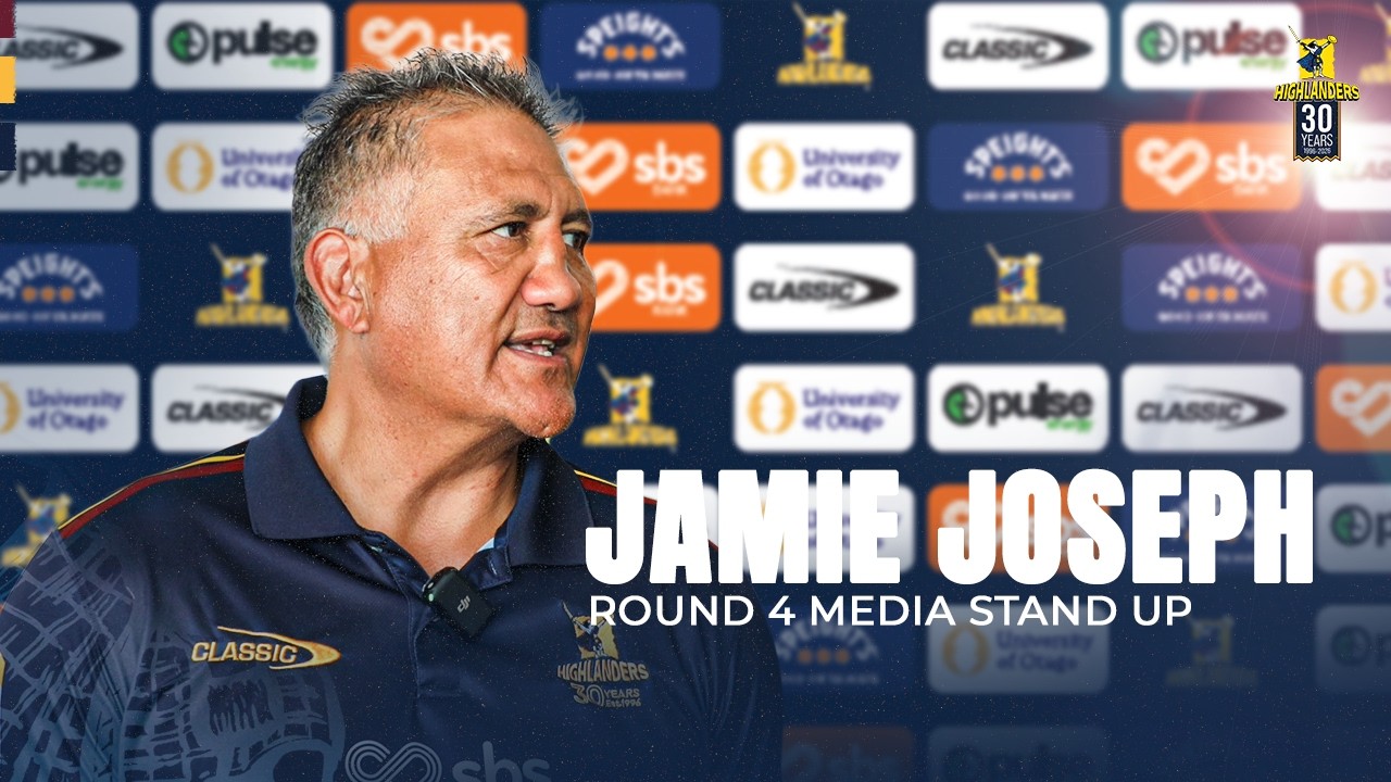 Джейми Джозеф в формате медиа-выступления | 4-й раунд против Western Force