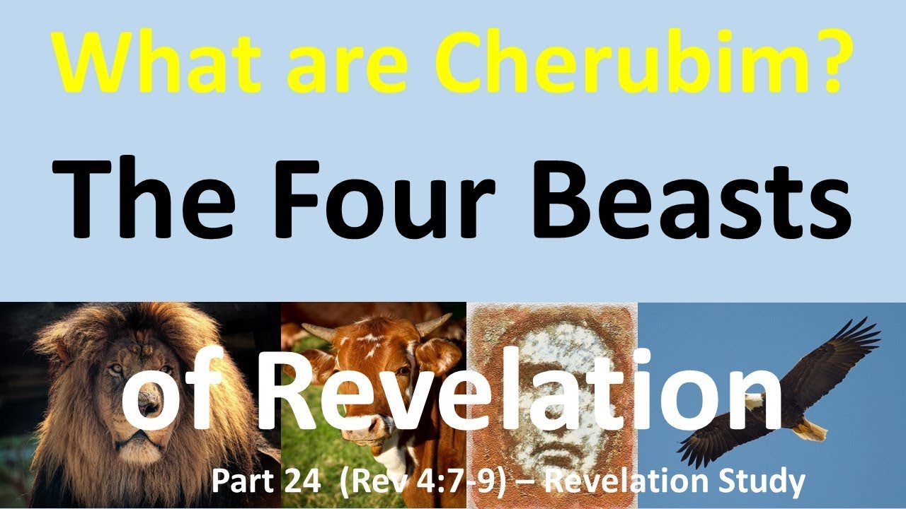The 4 Beasts (Cherubim) in the Throne Room of Heaven - Revelation 4 and 5 - What are Cherubim?