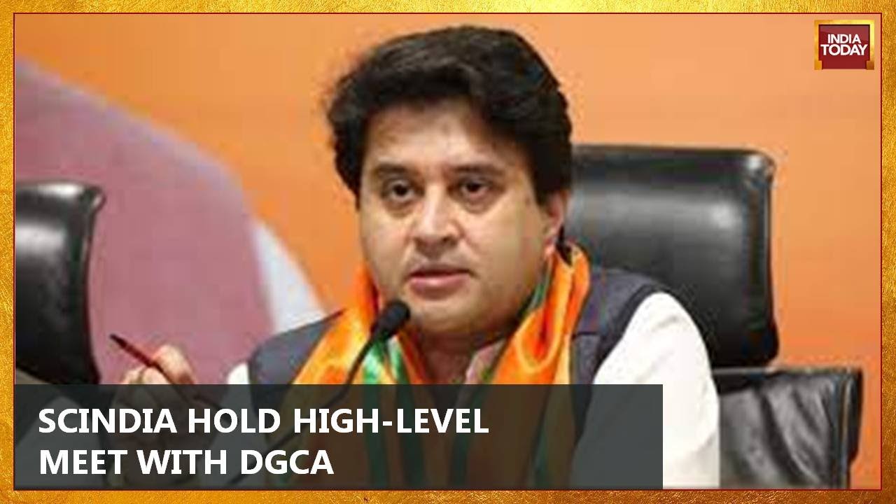 Ministry Of Civil Aviation Holds Air Safety Meet Chaired By Jyotiraditya Scindia