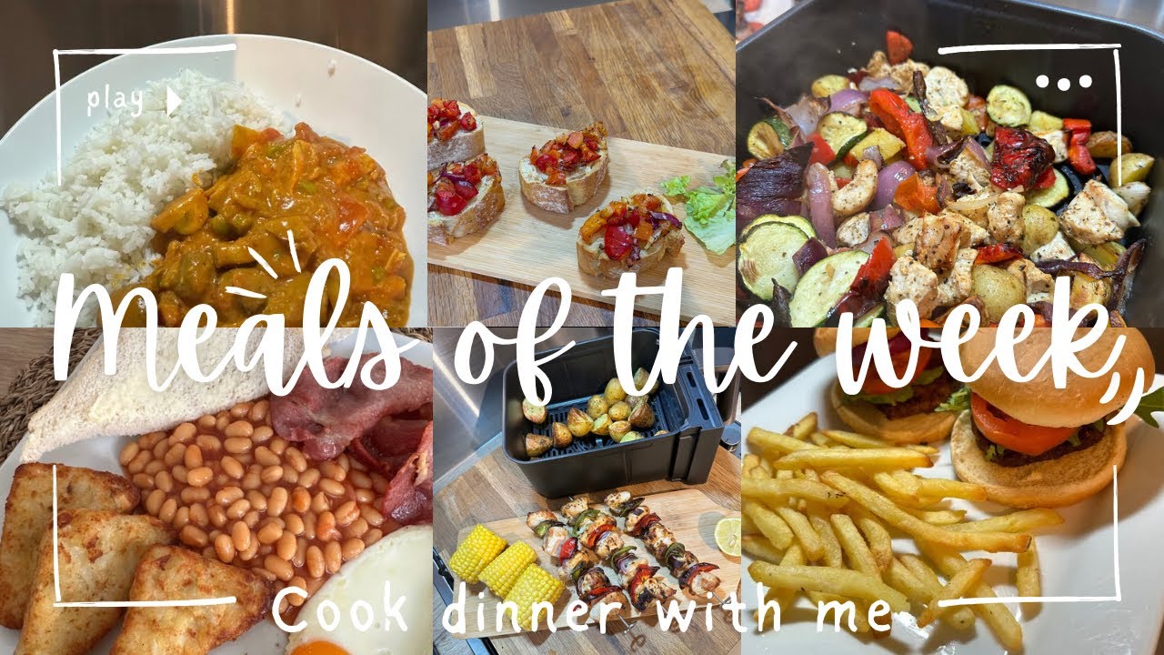 Meals Of The Week - Quick Family Friendly Meals