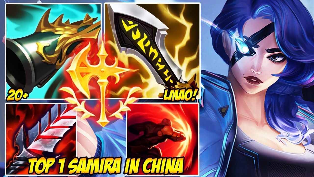 WILD RIFT CHINA TOP 1 SAMIRA - THEY LET SAMIRA FREE HIT... GG