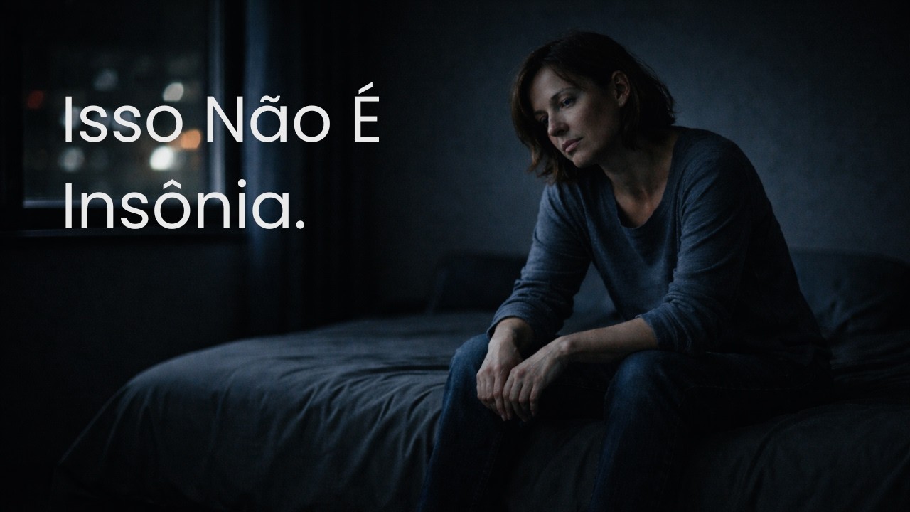 Ansiedade Noturna: Sua Mente SÓ Desliga no Limite?