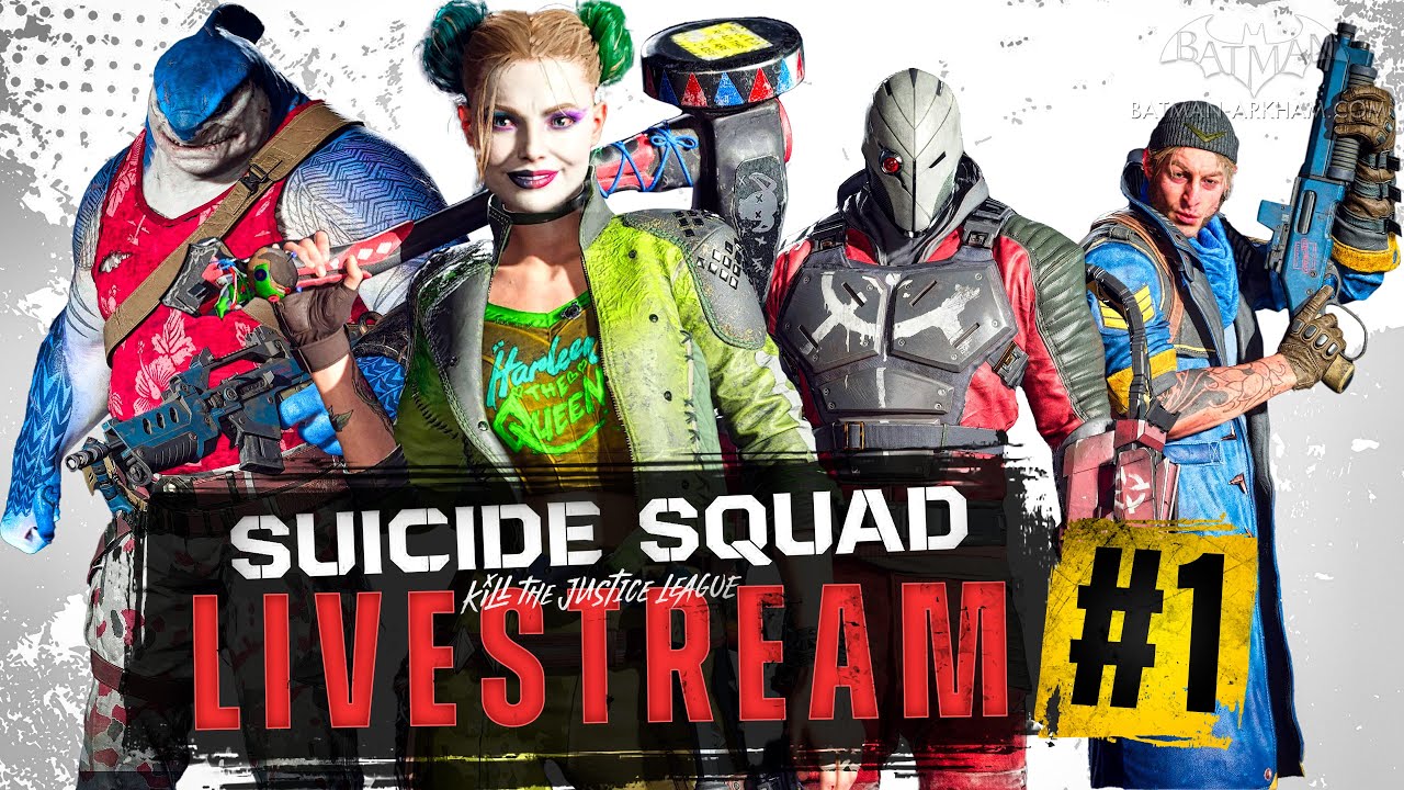 Suicide Squad: Kill the Justice League Full Game LIVESTREAM #1 [No Commentary]