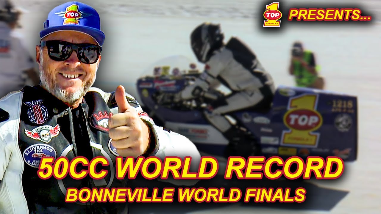 The Fastest 50cc in America: JP Afflick&rsquo;s WORLD LAND SPEED RECORD | Bonneville World Finals 2025