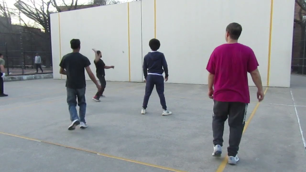 Hoover Park - Blu & Laser vs Back Hand & Brooklyn - Steamball Filmed By Handball Social - 3.11.2026