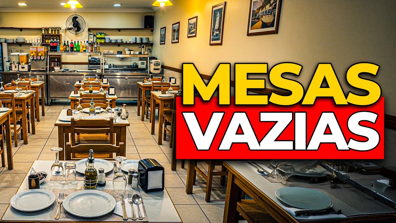 A Morte dos Restaurantes: por que eles estão vazios em 2025