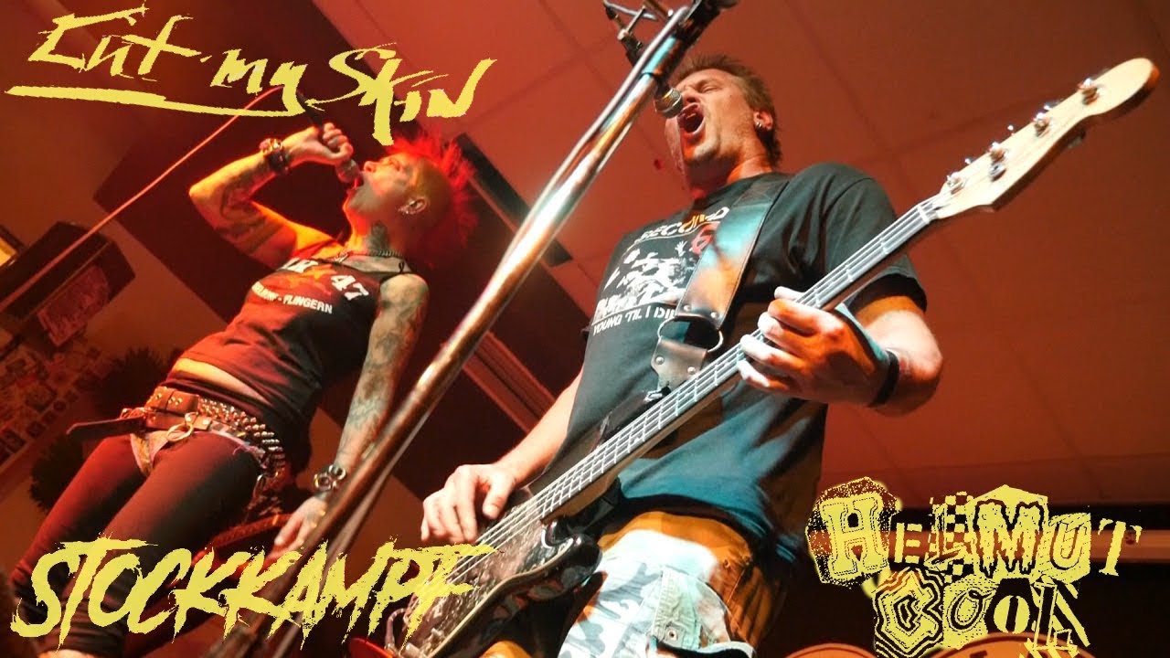 Cut my Skin (+Interview), Stockkampf und  Helmut Cool live in den Fanräumen