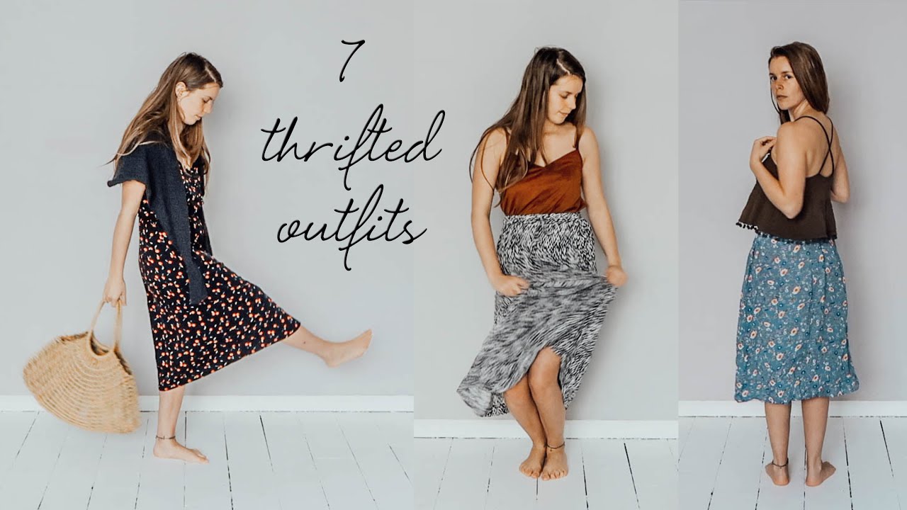 A Week of Thrifted Outfits