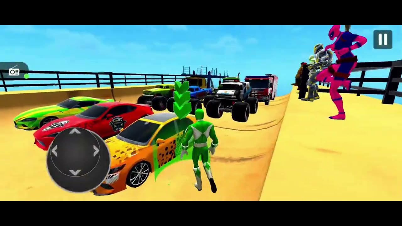 Mega ramp car stunt - car stunt gaming 💥 3D game 
