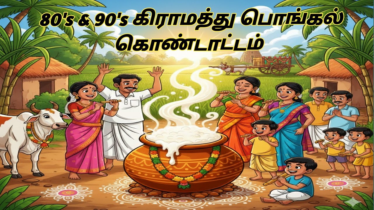 “சூரியப் பொங்கல் முதல் காணும் பொங்கல் வரை | கிராம நினைவுகள்