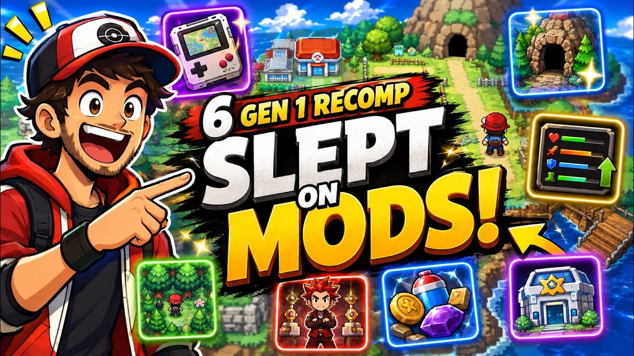 Don&rsquo;t Miss These 6 Gen 1 Recomp Mods!