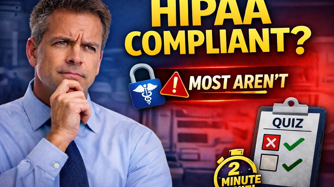 👉 Is My Organization HIPAA Compliant? (Most Aren’t)