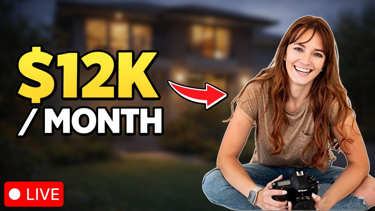 She Earns $12k/month With Her Photo Business - Find Out How (LIVE)