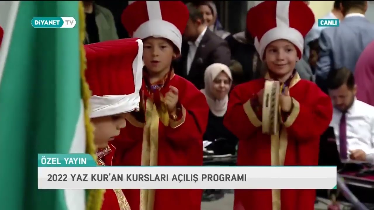 Soma Hatice Hatun 4 - 6 Yaş Kur'an Kursu Mehter Takımı - 2022 Yaz Kur'an Kursları Açılış Programı