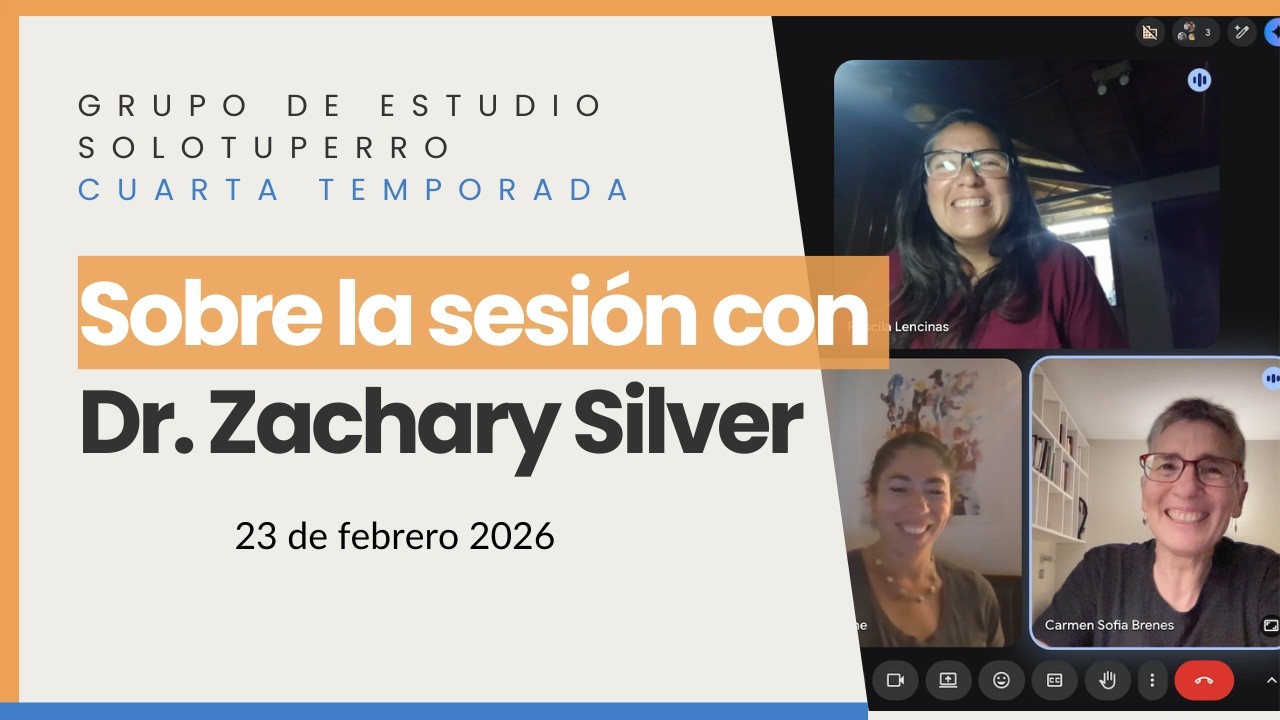 Conversación sobre la sesión con el Dr. Zachary Silver