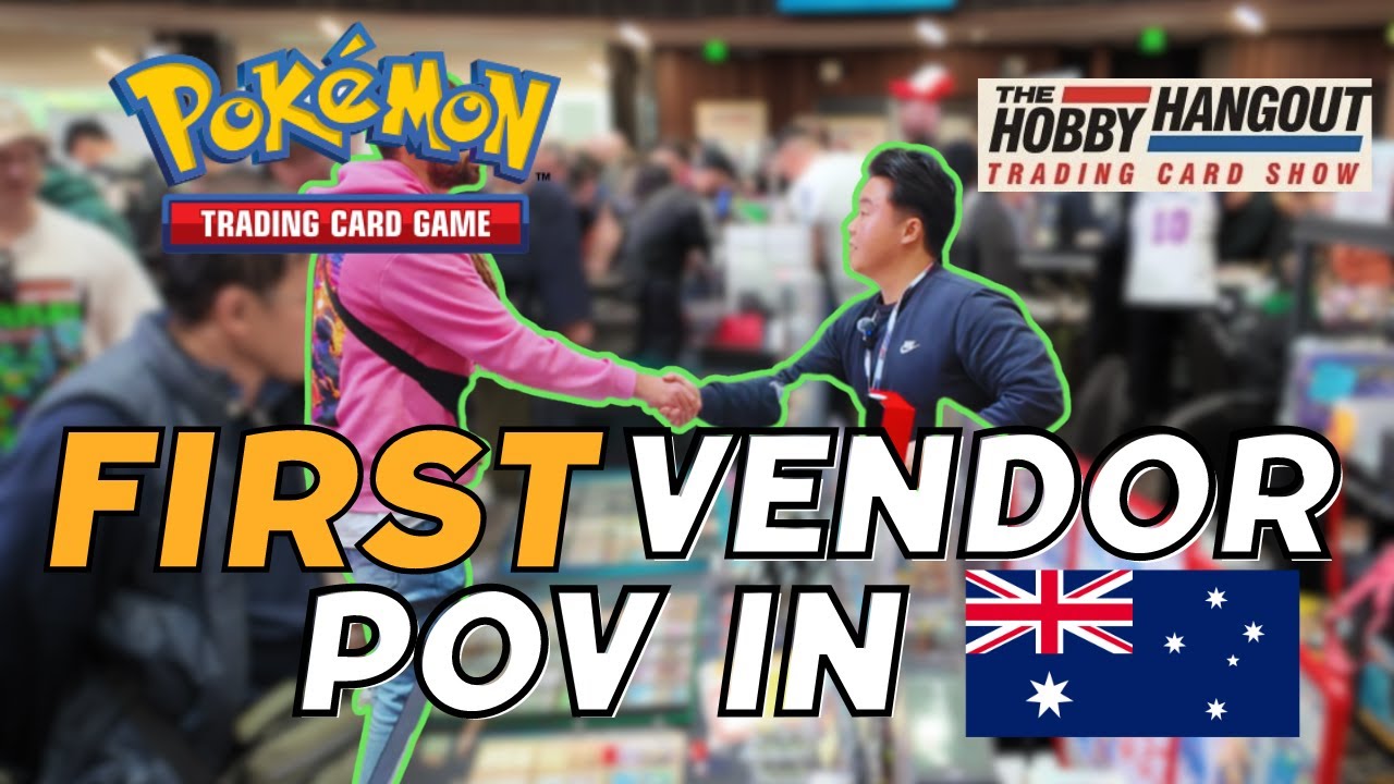 Inside Australia’s Pokémon Vendor Life: Hobby Hangout Sydney POV!