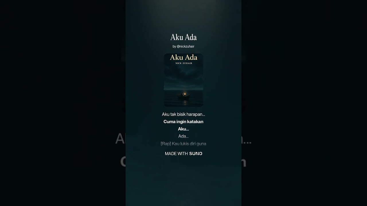 Aku Ada - Nick Zuhair
