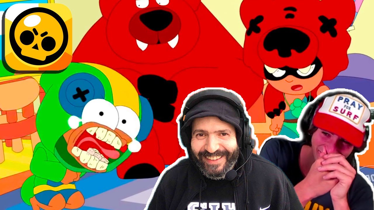 on RÉAGIT à des DESSIN ANIMÉS avec FarsAttack sur Brawl Stars Animation Compilation