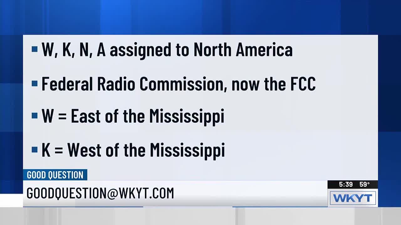 Good Question: What do radio/TV station call letters stand for?