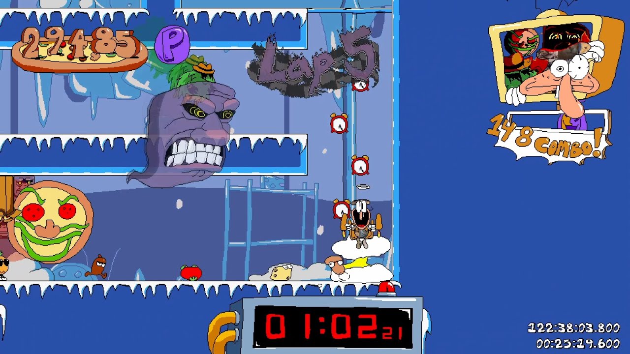 PT - LAP HELL - Pizza Pursuit - R-R-F Lap 5 P Rank (Lunatic Mode) as The Noise