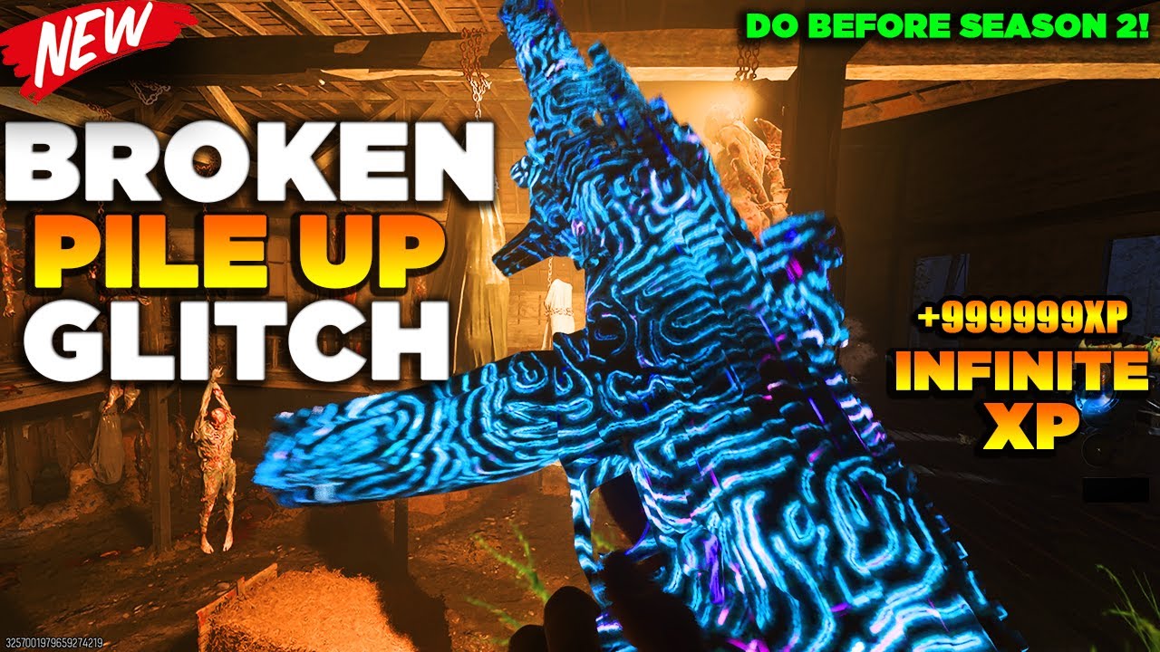 *NEW* BROKEN Pile Up Glitch BO7 ZOMBIES | Unlimited XP + Level 1000 | BO7 ZOMBIES GLITCH