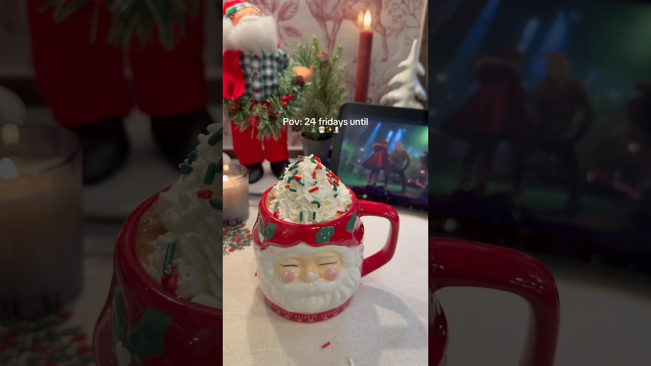 POV: 24 пятницы до Рождества🎄 #рождество #праздник