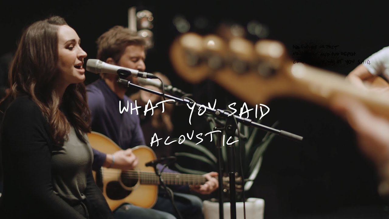 Jon Egan - What You Said (Official Acoustic Video)