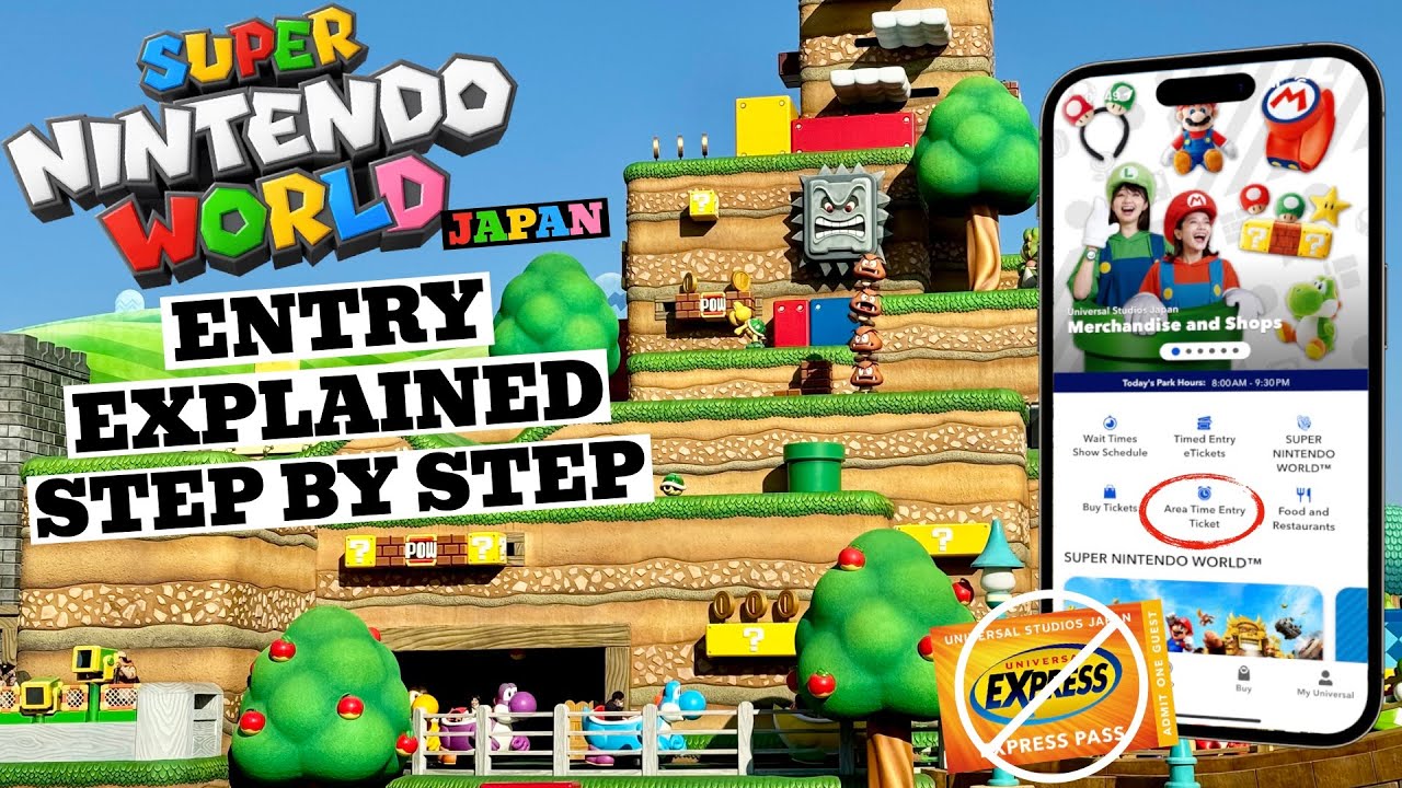 Universal Studios JAPAN Super NINTENDO 2025 World DO's and DON'TS w @SuitcaseMonkey