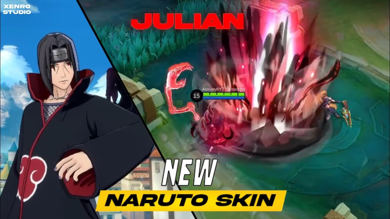 Julian New Naruto[Itachi] Skin Mobile Legends Bang Bang