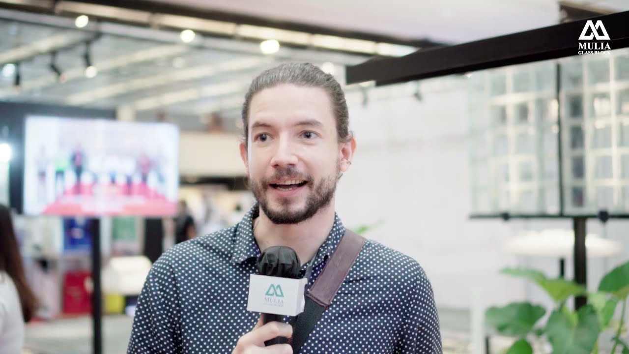 Glass Block Mulia at Indo Build Tech - JCC Senayan