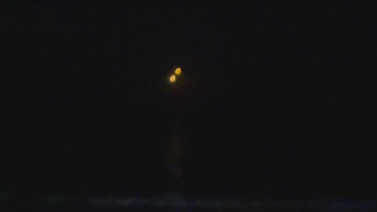 Mysterious lights spotted over Pacific Beach