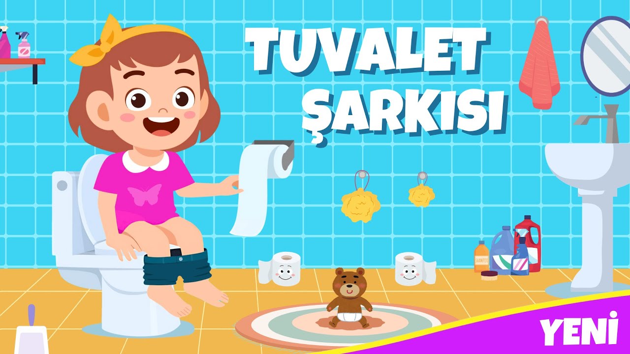 Tuvalet Eğitimi Şarkısı 🚽 Beze Bay Bay 🩲 &Ccedil;ocuk Şarkısı 🎶 Hemen Git Tuvalete 💩 &Ccedil;izgi Film 👶