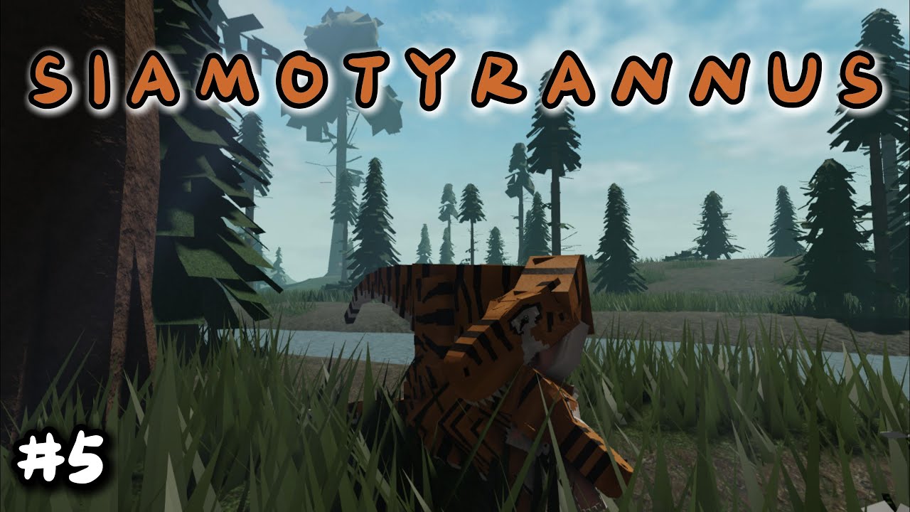 МАСТЕР УДУШЕНИЯ | СИАМОТИРАННУС | MESOZOICO ROBLOX ЧАСТЬ 1