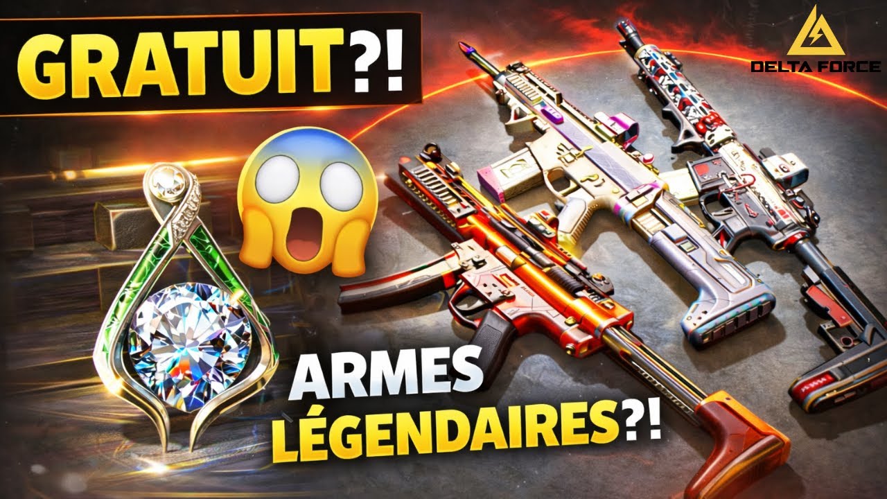 Delta Force Saison 7 | 🚨CET ÉVÉNEMENT donne des SKINS ARMES LÉGENDAIRES GRATUITEMENT ?! 😱