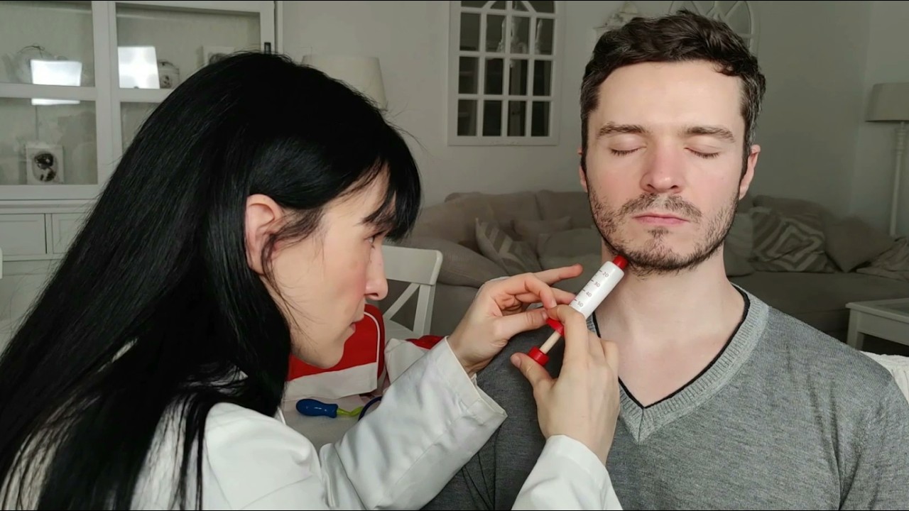 Full (Kids Toys) Doctor Exam - What Kids Think Happens At The Doctor ASMR