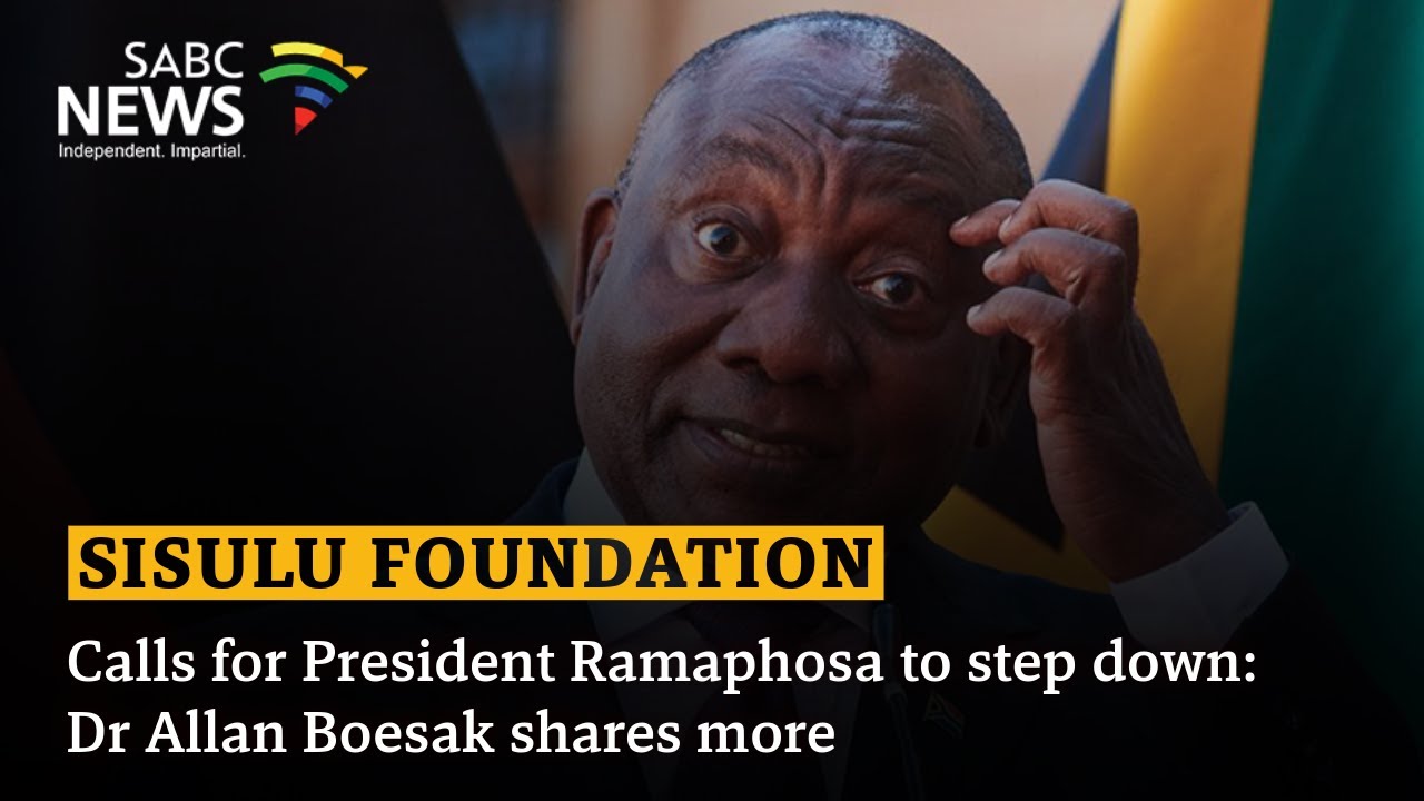Calls for President Ramaphosa to step down: Dr Allan Boesak shares more