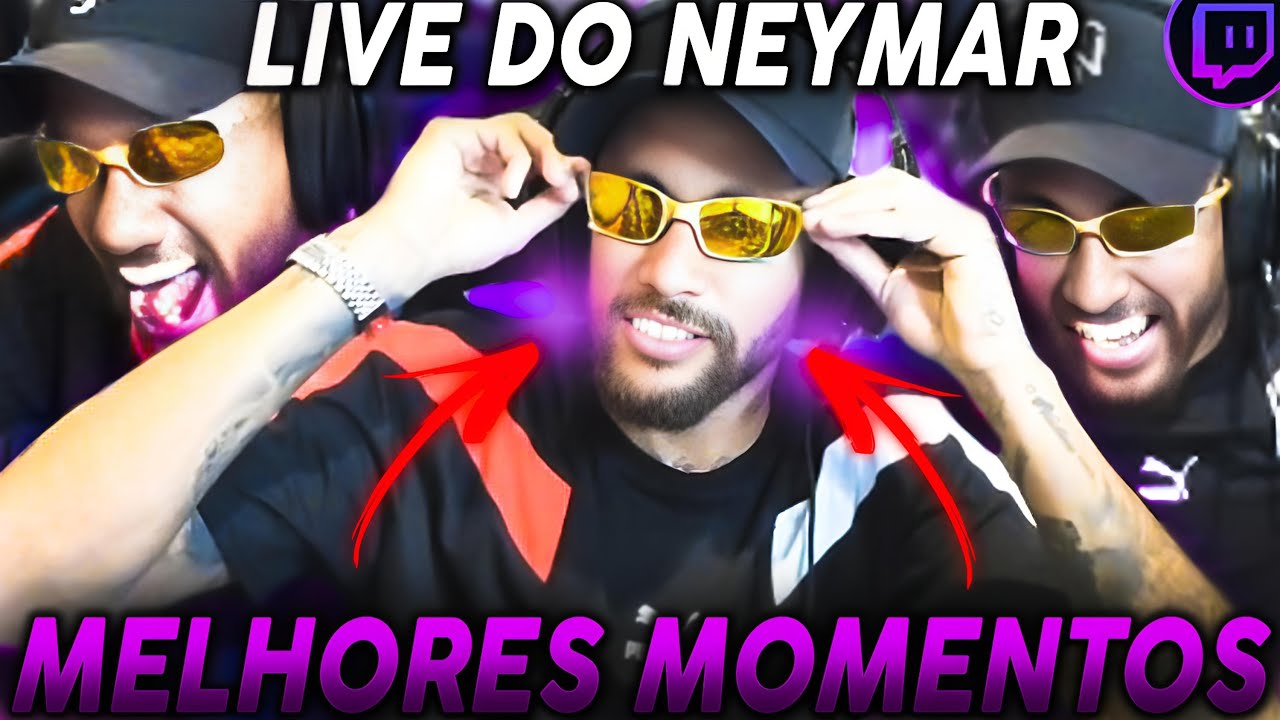 MELHORES MOMENTOS LIVE DO NEYMAR! RESENHA COM AMIGOS e JOGANDO CS:GO/AMONG US