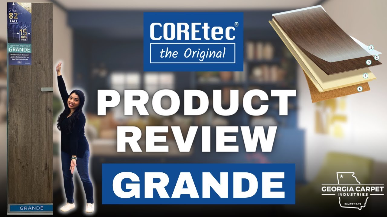 COREtec Premium Grande 9" Luxury Vinyl Plank Product Review