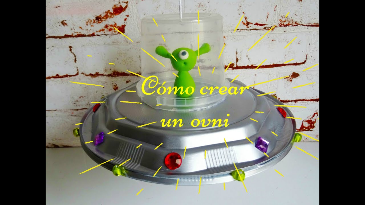 Cómo crear un OVNI para decorar o jugar