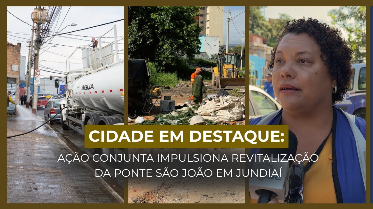 INICIATIVA PROMOVE REVITALIZAÇÃO DA PONTE SÃO JOÃO COM AÇÃO CONJUNTA| @TVTECJUNDIAÍ